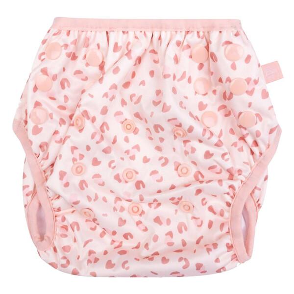 Swim Essentials : Памперс Бански "Old Pink Leopard" размер 0-3 години