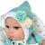 Ръчно изработена кукла от Испания - Reborn Baby Doll - Реалистично бебе с одеяло, шапка и аксесоари