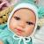 Ръчно изработена кукла от Испания - Reborn Baby Doll - Реалистично бебе с одеяло, шапка и аксесоари