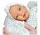 Ръчно изработена кукла от Испания - Reborn Baby Doll - Реалистично бебе Клои с пухкаво одеяло, дрехи на цветя и аксесоари