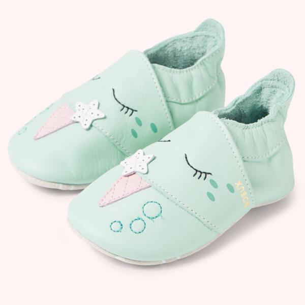 Bobux Soft Sole: Narwhal Birds Egg